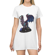 Load image into Gallery viewer, Deviant Dungeon Lurker All Over Print T-Shirt Dress
