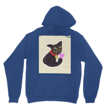 Load image into Gallery viewer, Cat Illustration Classic Adult Hoodie
