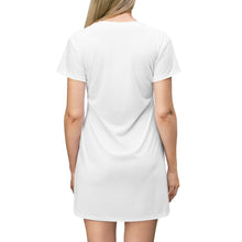 Load image into Gallery viewer, The Key All Over Print T-Shirt Dress
