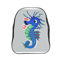 Load image into Gallery viewer, Scribblers the SeaHorse School Backpack
