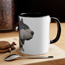 Load image into Gallery viewer, Grey Dog Accent Mug
