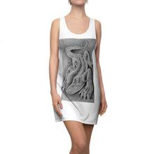 Load image into Gallery viewer, Lizzy the Lizard Women&#39;s Cut &amp; Sew Racerback Dress
