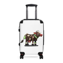 Load image into Gallery viewer, Dark Brown Cow Cabin Suitcase
