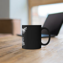 Load image into Gallery viewer, Merciless the Flaming SkyBird Black mug 11oz
