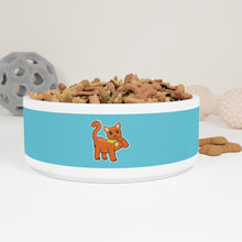 Load image into Gallery viewer, Orange Kitty Pet Bowl
