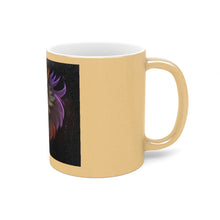 Load image into Gallery viewer, Wolf Metallic Mug (Silver / Gold)
