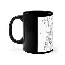 Load image into Gallery viewer, Tempus Guardian of the Harvest Black mug 11oz
