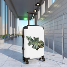 Load image into Gallery viewer, Green Fish Cabin Suitcase
