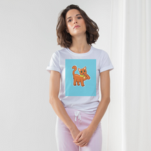 Load image into Gallery viewer, Orange Cat Women&#39;s Long Pant Pyjama Set
