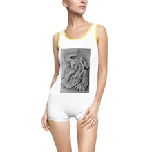 Load image into Gallery viewer, Lizzy the LIzard Women&#39;s Vintage Swimsuit
