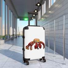 Load image into Gallery viewer, Red Crab Cabin Suitcase
