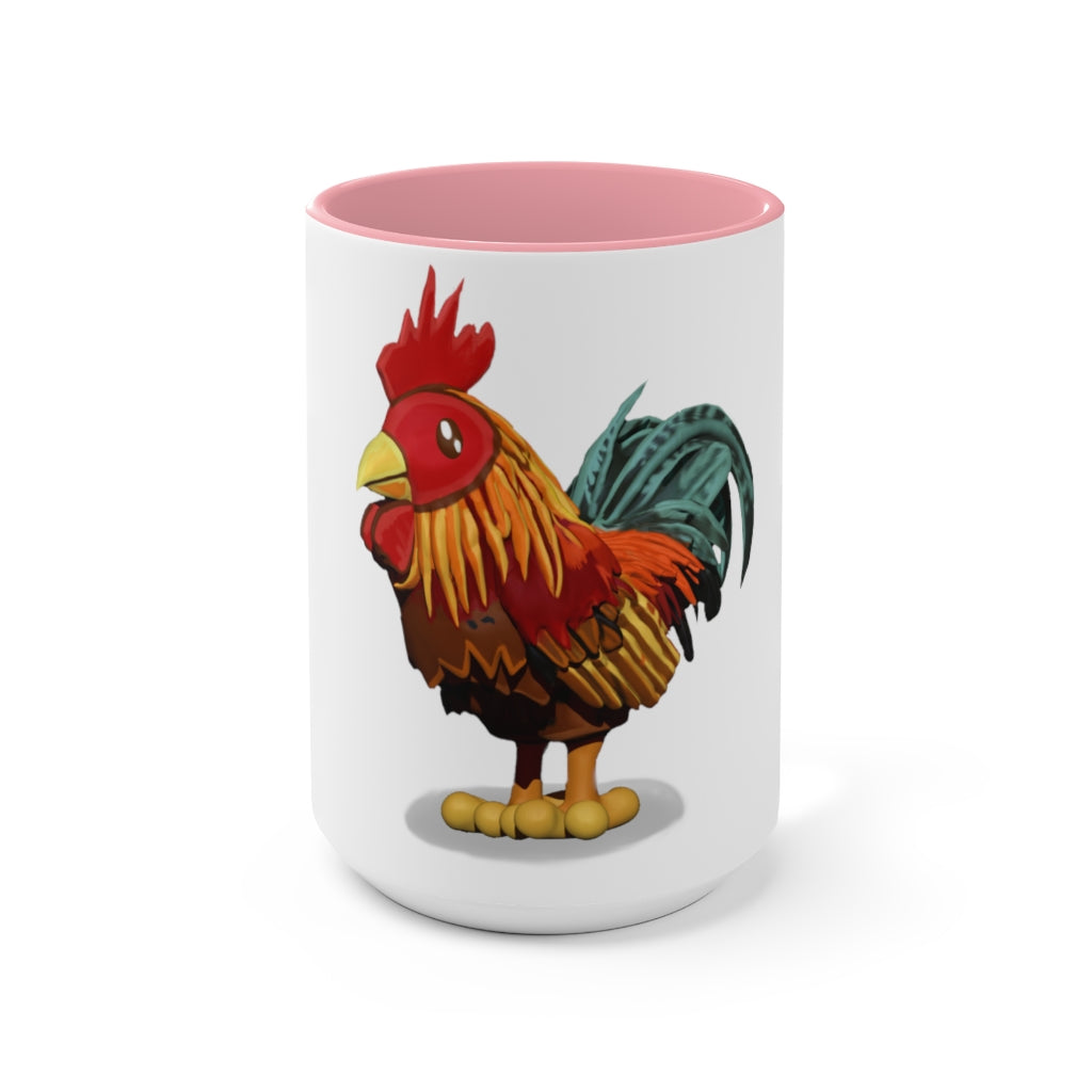 Rooster Accent Mug