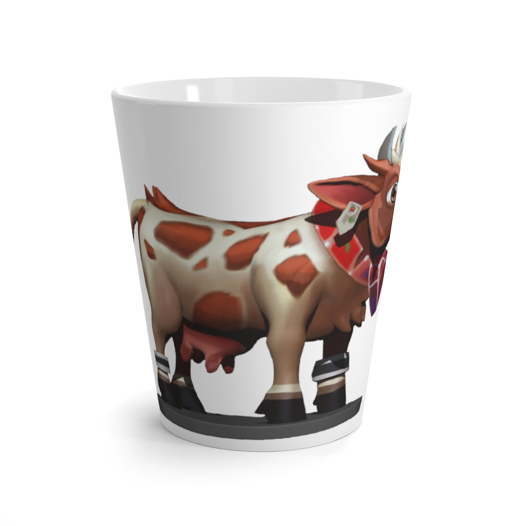 Light Brown Cow Latte Mug
