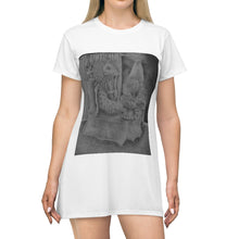 Load image into Gallery viewer, What&#39;s in my Room? All Over Print T-Shirt Dress
