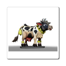 Load image into Gallery viewer, Black and White Cow Skin Magnets
