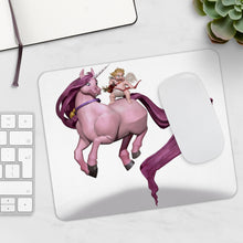 Load image into Gallery viewer, Cupid Baby and Horse Mousepad
