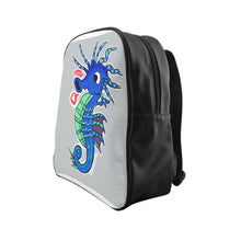 Load image into Gallery viewer, Scribblers the SeaHorse School Backpack
