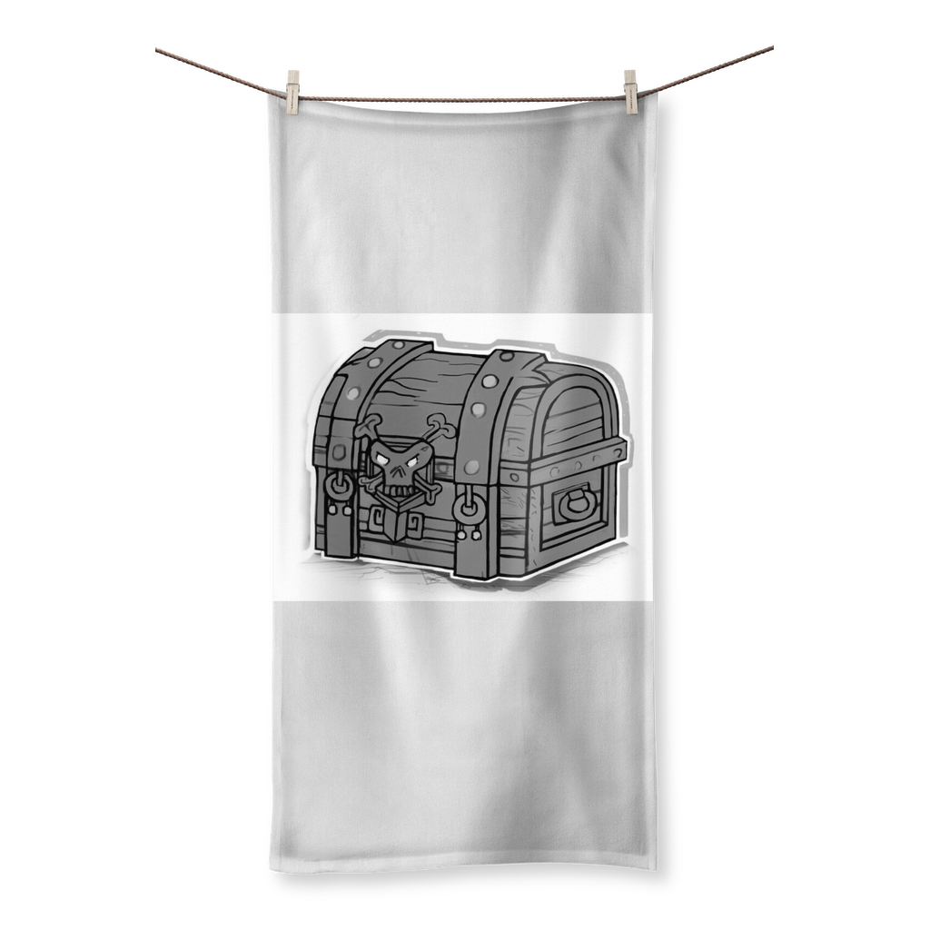Pirate Chest Sublimation All Over Towel