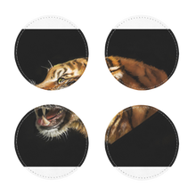 Load image into Gallery viewer, Tiger Sublimation Coasters Pack of Four
