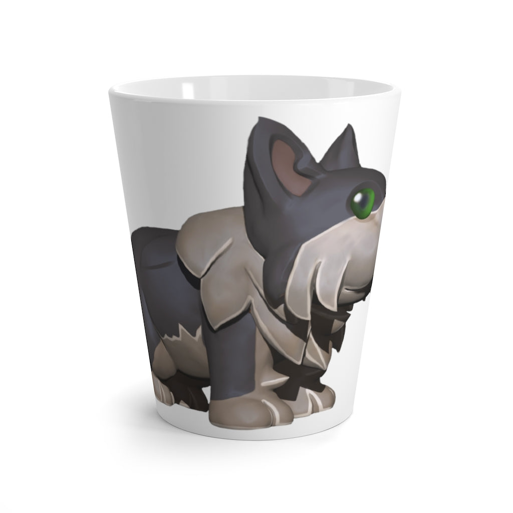 Grey Dog Latte Mug