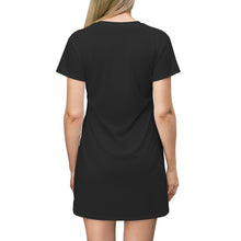 Load image into Gallery viewer, Lizzy the Lizard All Over Print T-Shirt Dress
