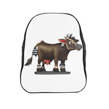 Load image into Gallery viewer, Brown Cow School Backpack
