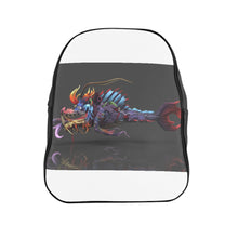 Load image into Gallery viewer, Ryuuk the Fish Dragon God School Backpack
