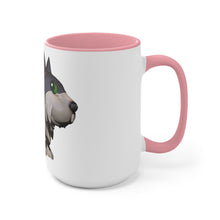 Load image into Gallery viewer, Grey Dog Accent Mug
